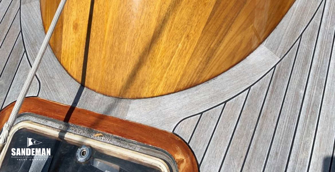 Trunk cabin view aft