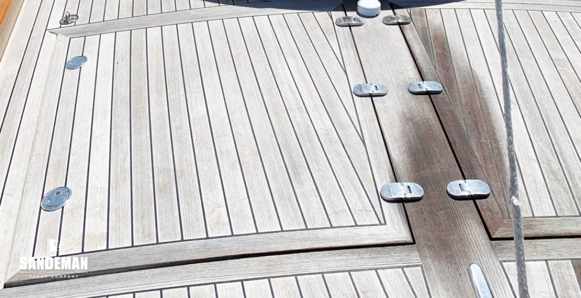 Aft deck view forward