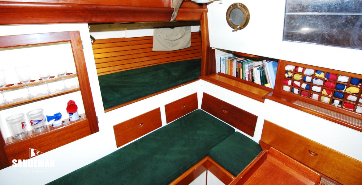 Saloon view starboard aft to quarter berth