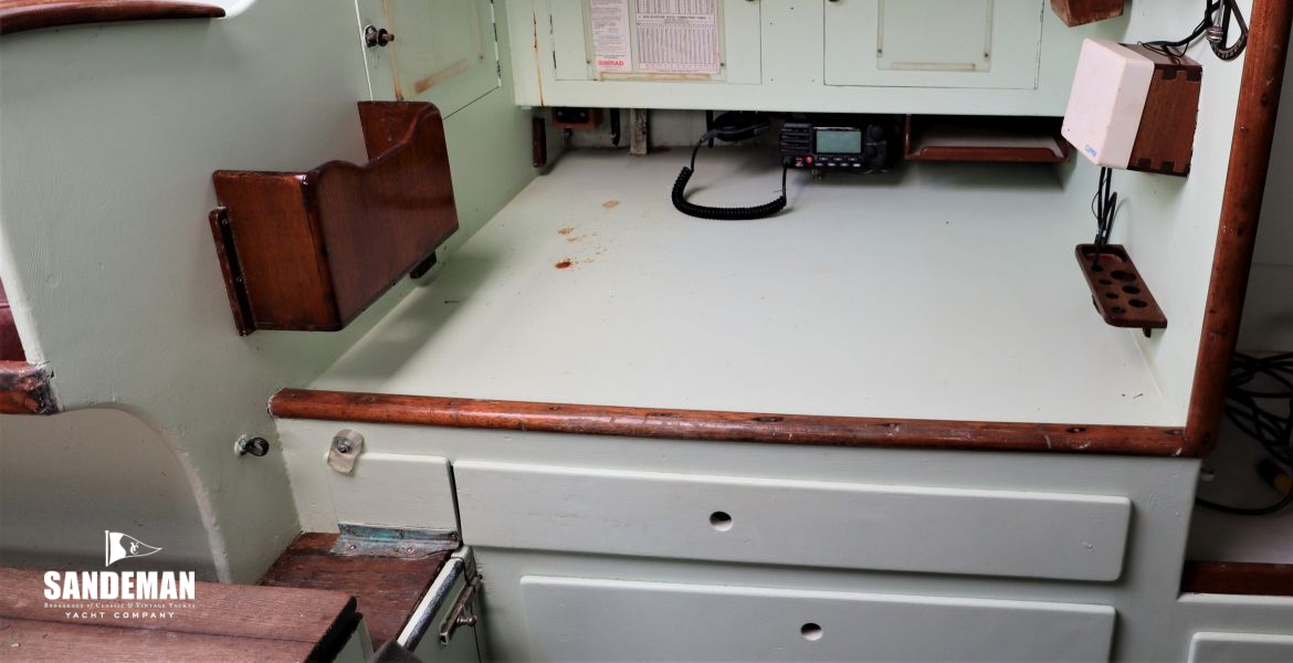 Chart table to port