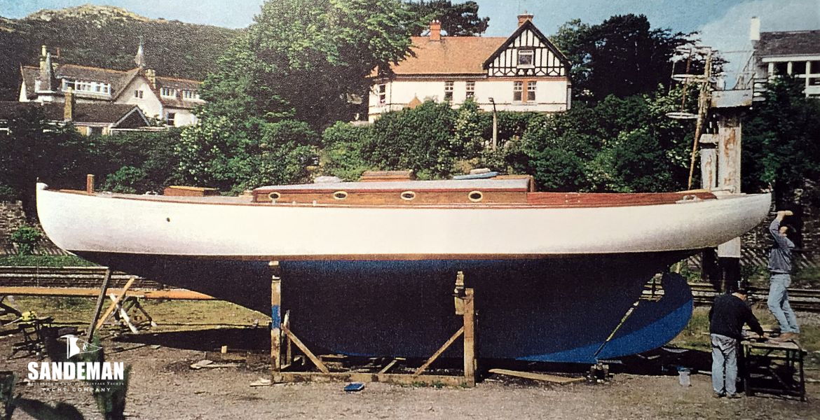 Restoration nearing completion in Wales mid 1990s