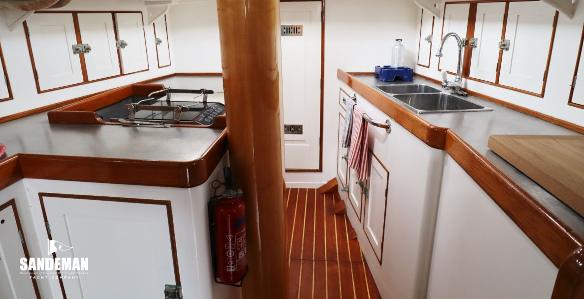 Galley view forward