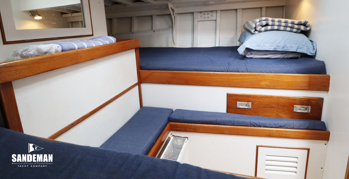 Owner cabin view to port