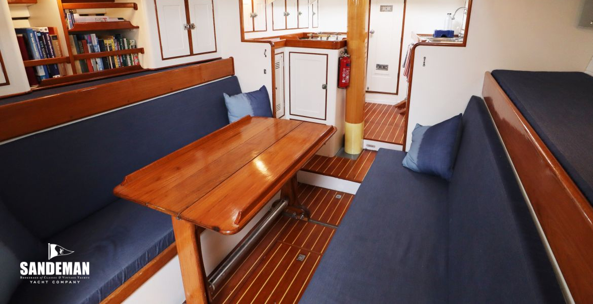 Saloon view forward to port