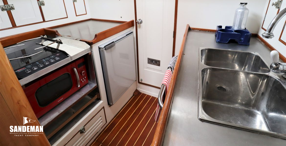 Galley view forward