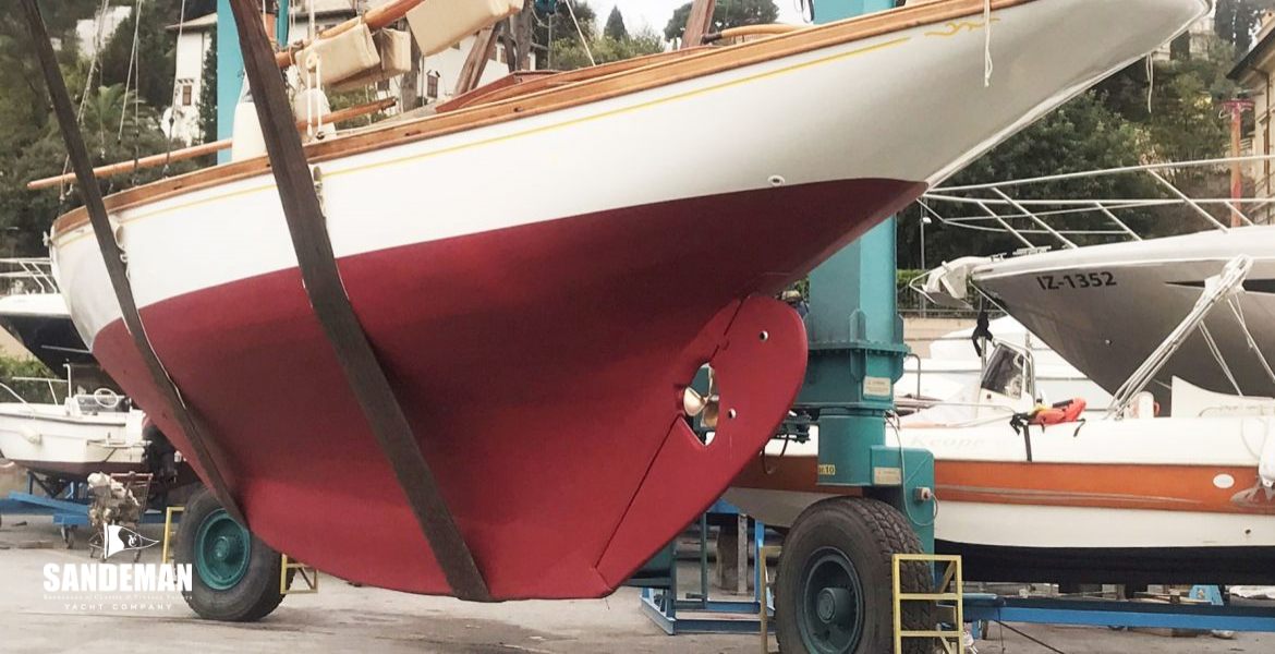 Hauled out port quarter
