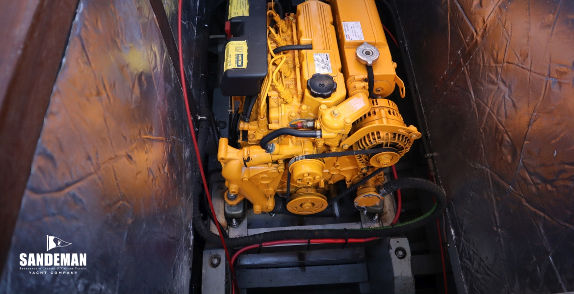 Engine box view aft
