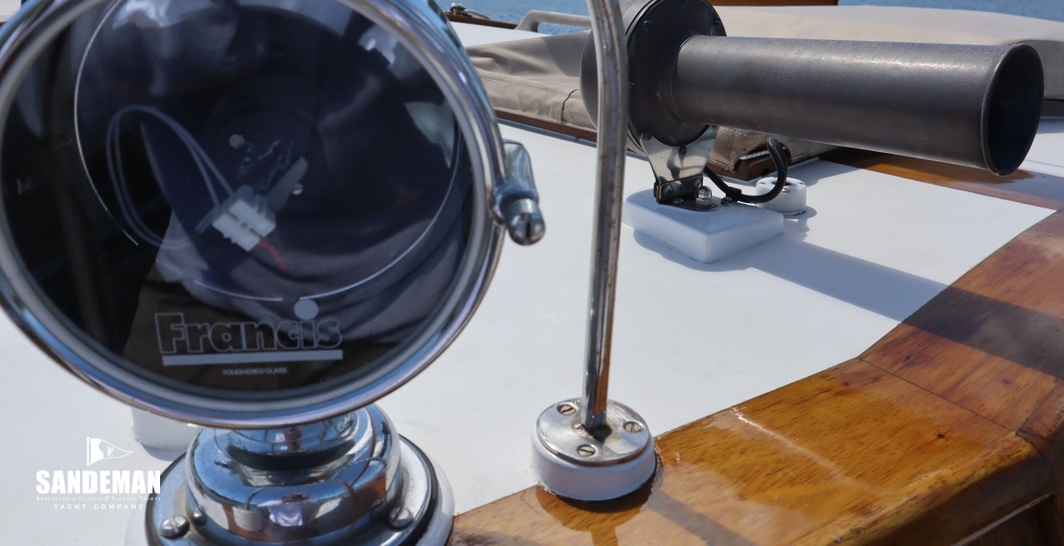 Searchlight and horn