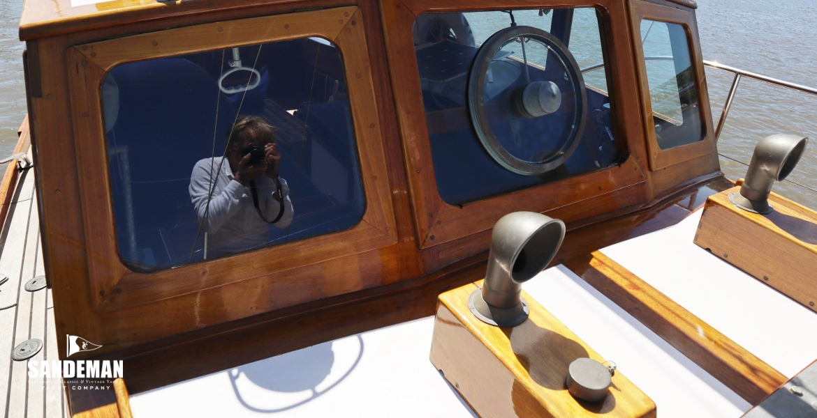 Wheelhouse view aft