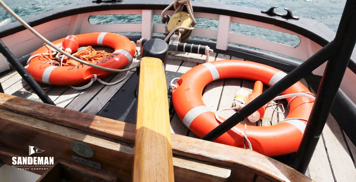 Aft deck details