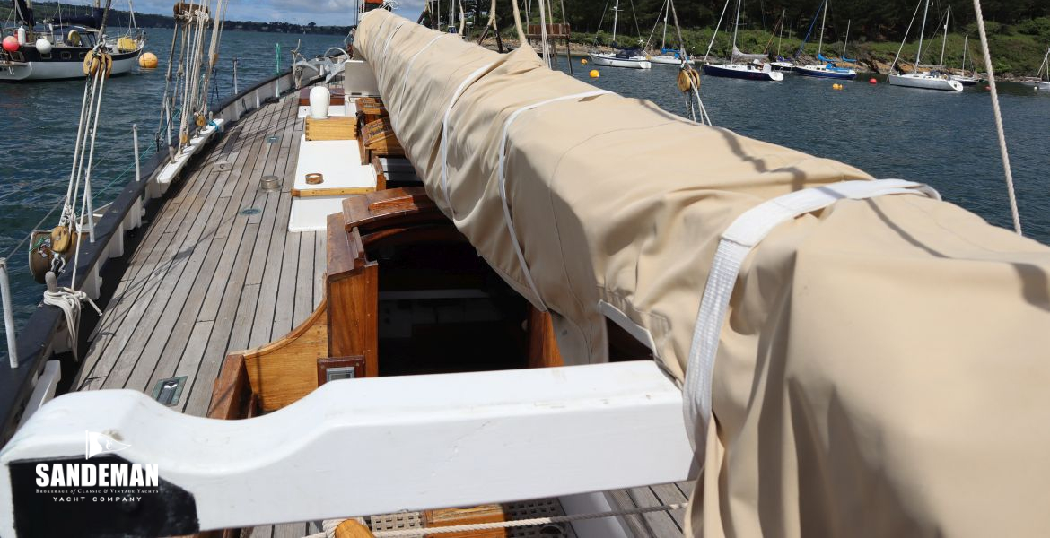 View forward from aft deck