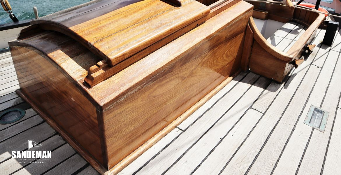 Aft companionway house view aft