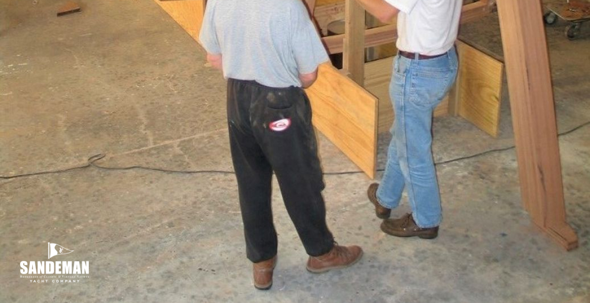 Ed Burnett build visit