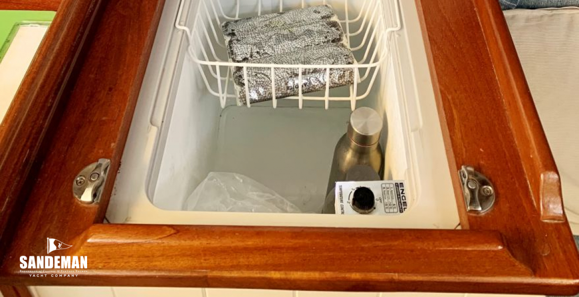 Engel top-loader freezer