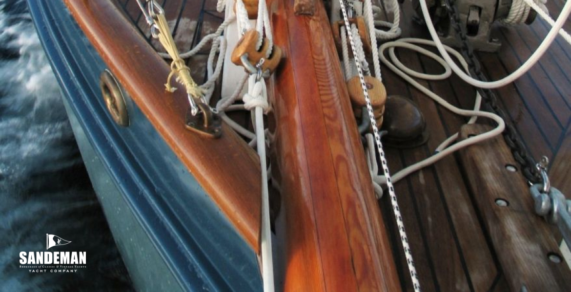 View aft from bowsprit