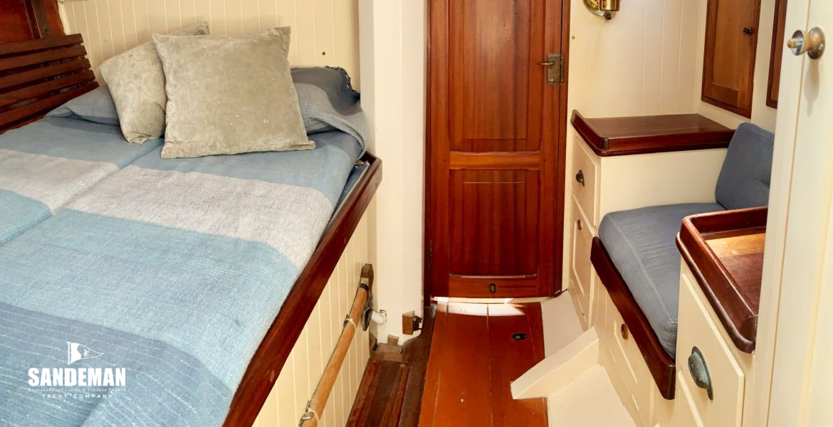 Forward master cabin view aft