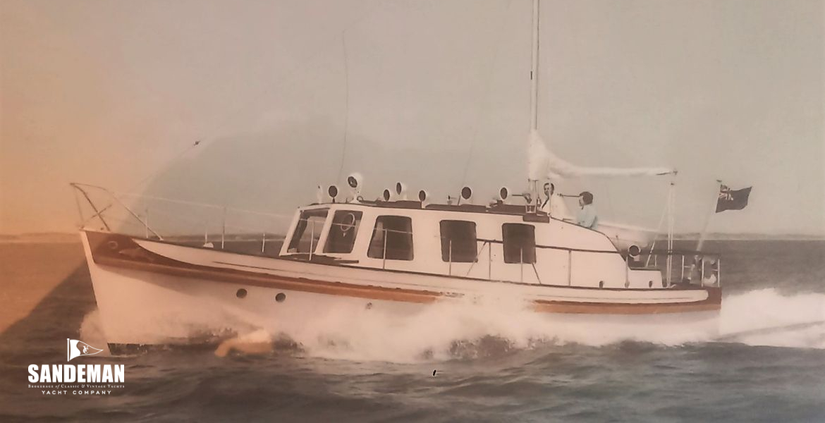 Reg Freeman-Attrill 40ft Twin Screw Motor Yacht 1966/2007