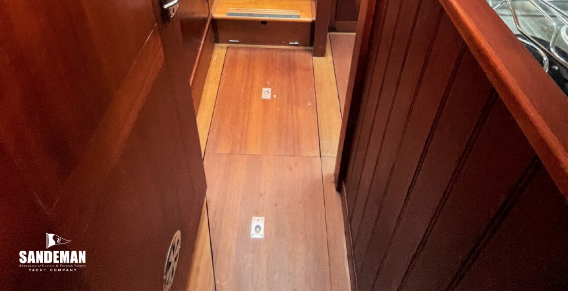 Galley view aft