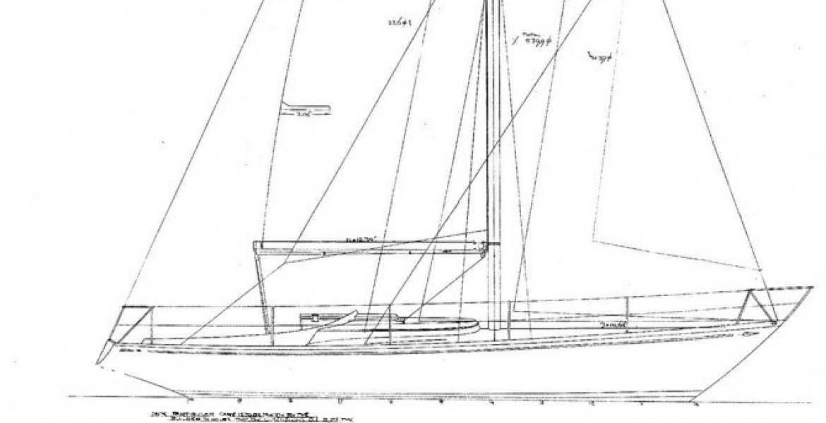 Original sail plan
