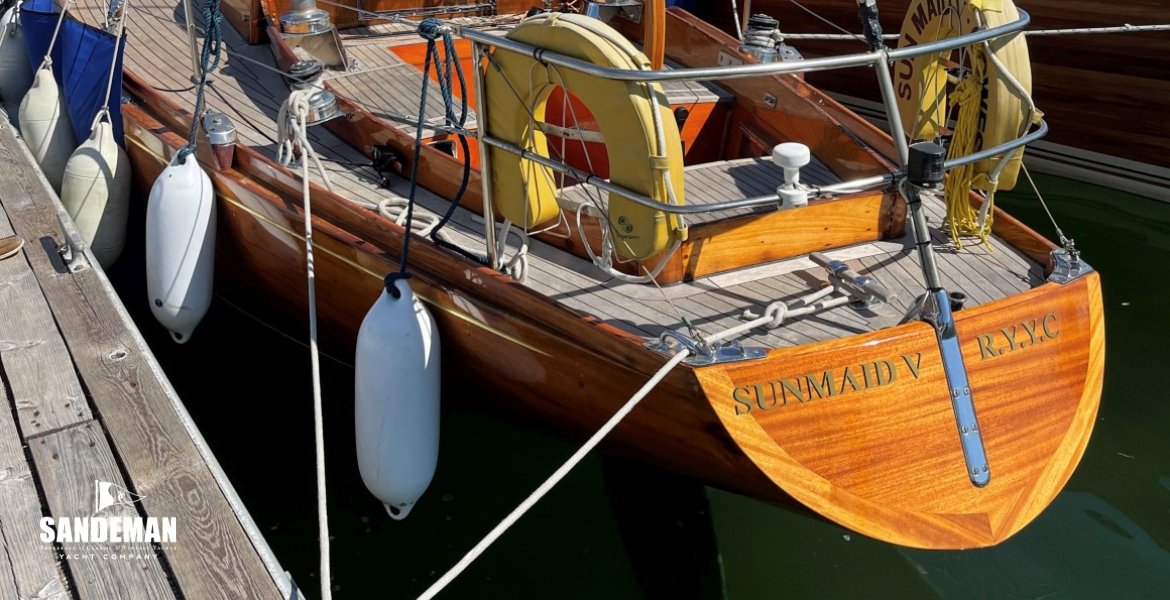 Moored port quarter