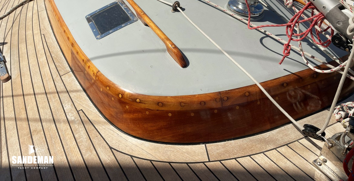 Trunk cabin view aft