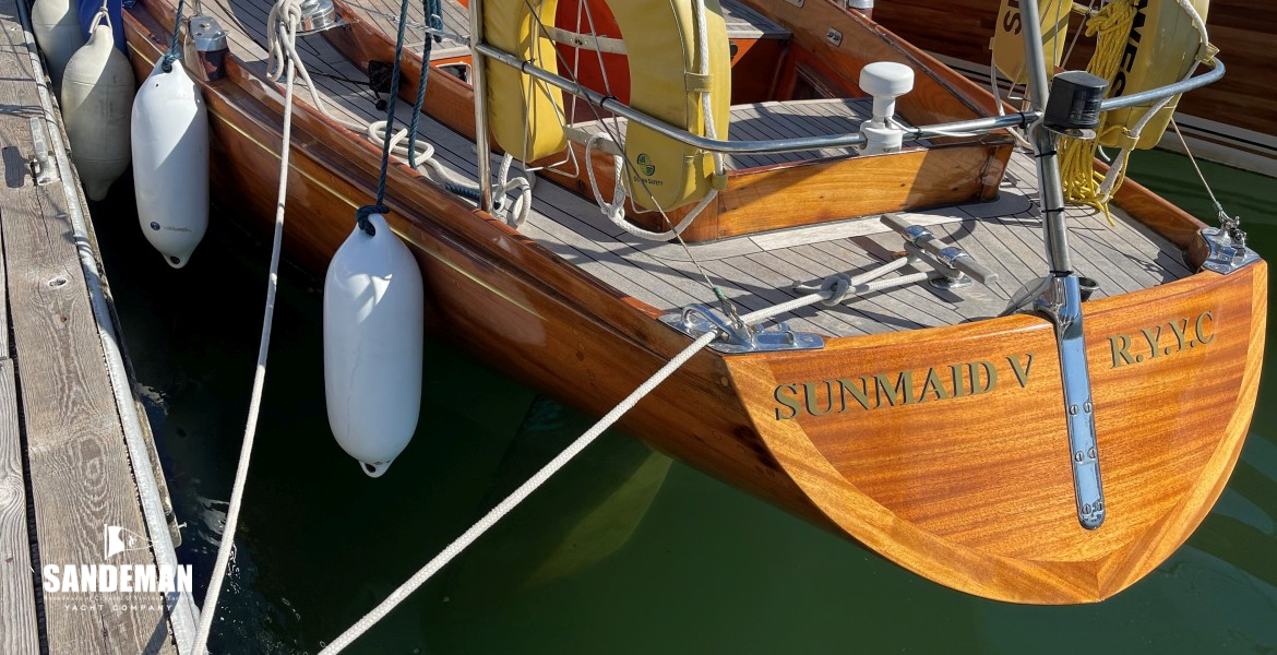Moored port quarter
