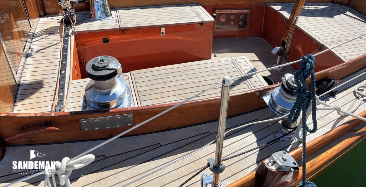 Cockpit view to starboard