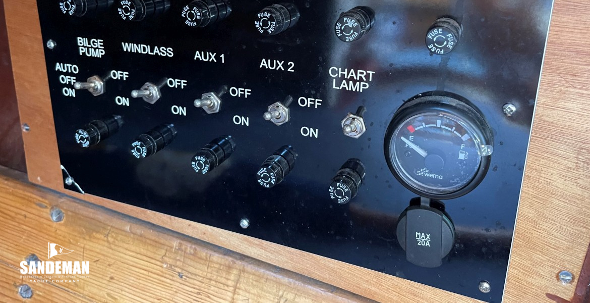 Ship's electrical panel