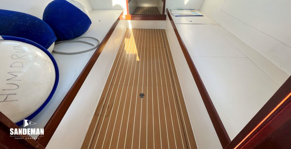 Cabin view forward from companionway