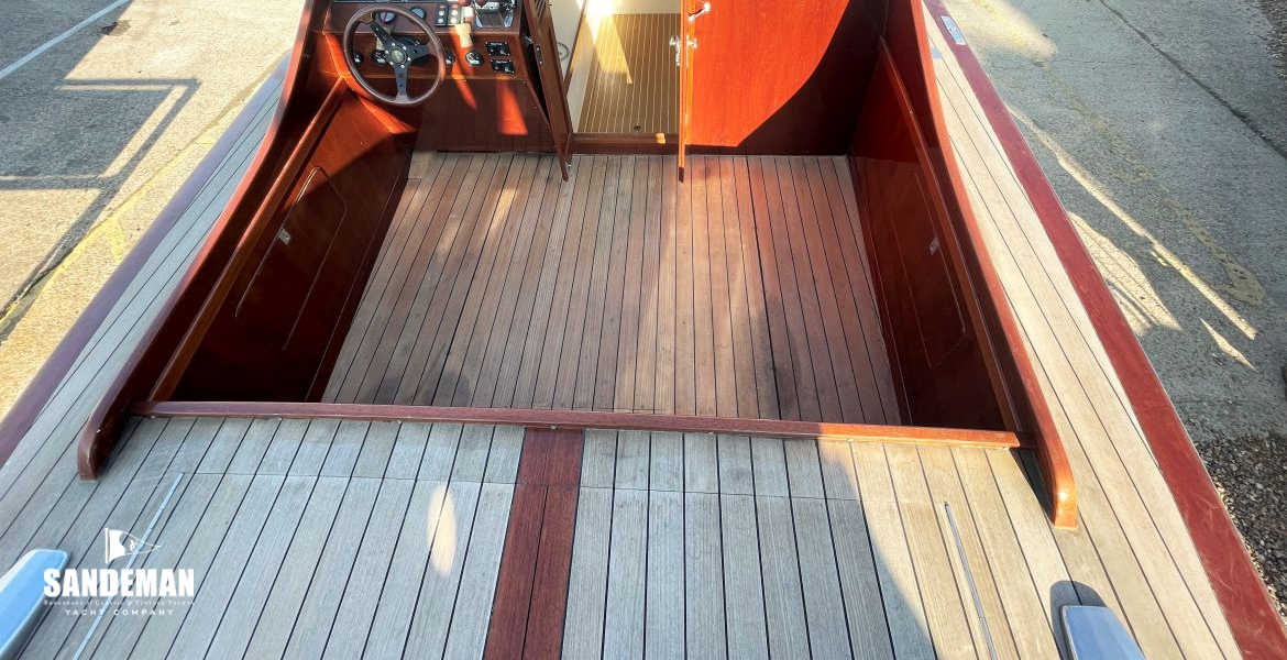 View into cockpit from aft