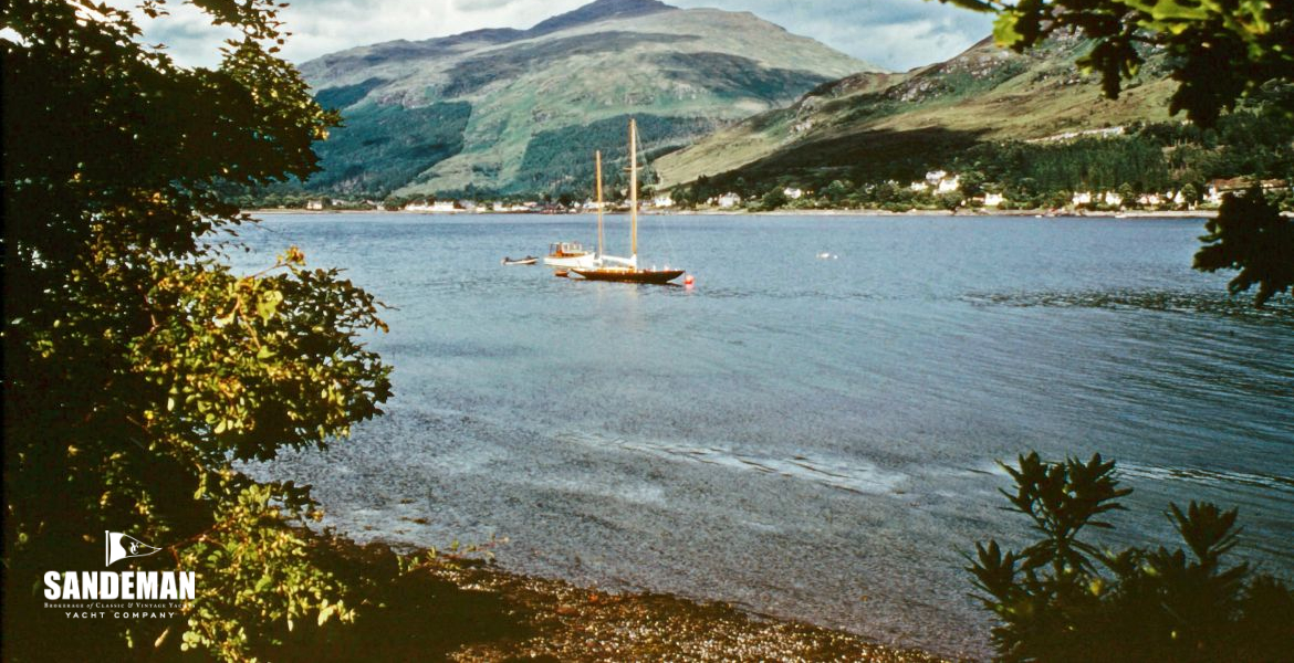 Loch goil mooring 1970 [By-the-wind-sailor, Flickr]
