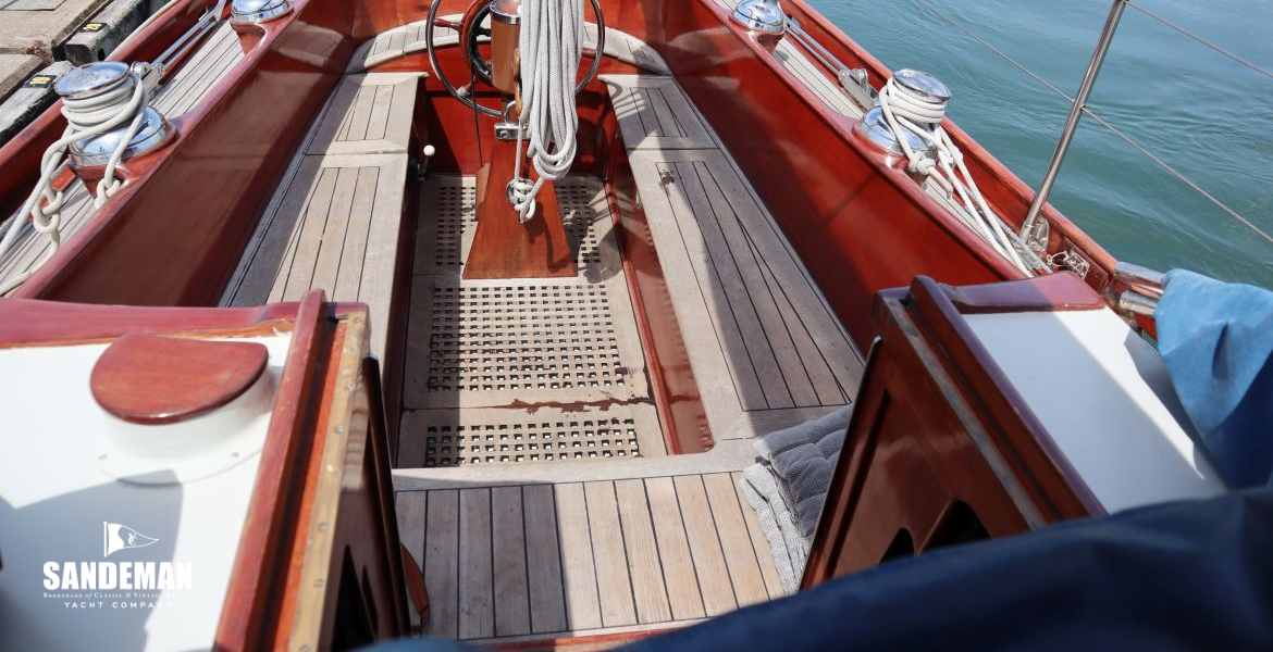 Cockpit view from companionway