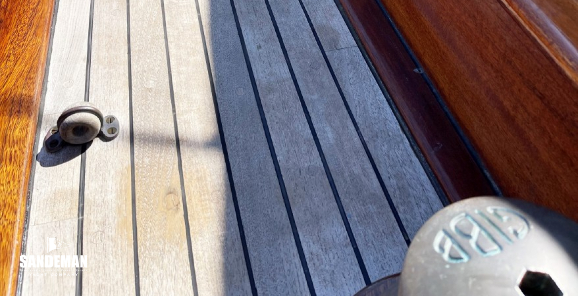 Port side deck view forward