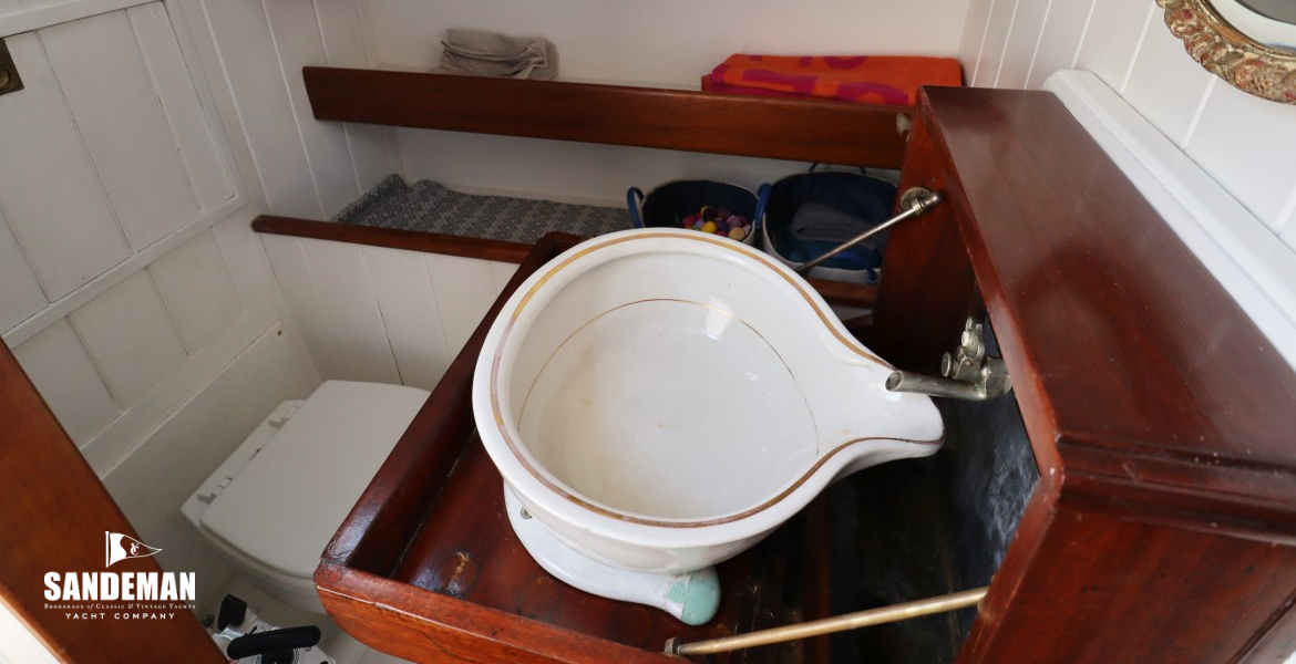 Fold down sink