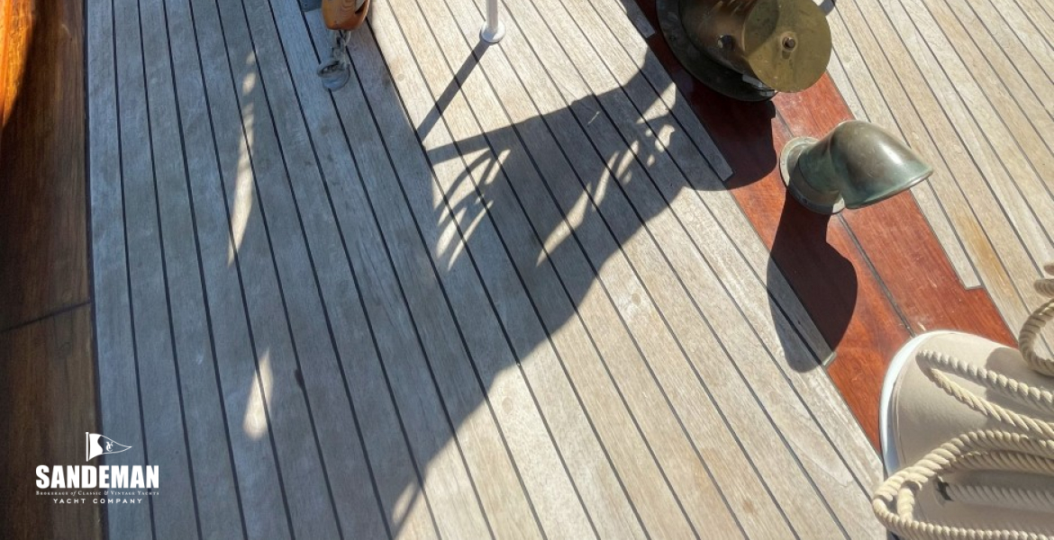 Aft deck view forward