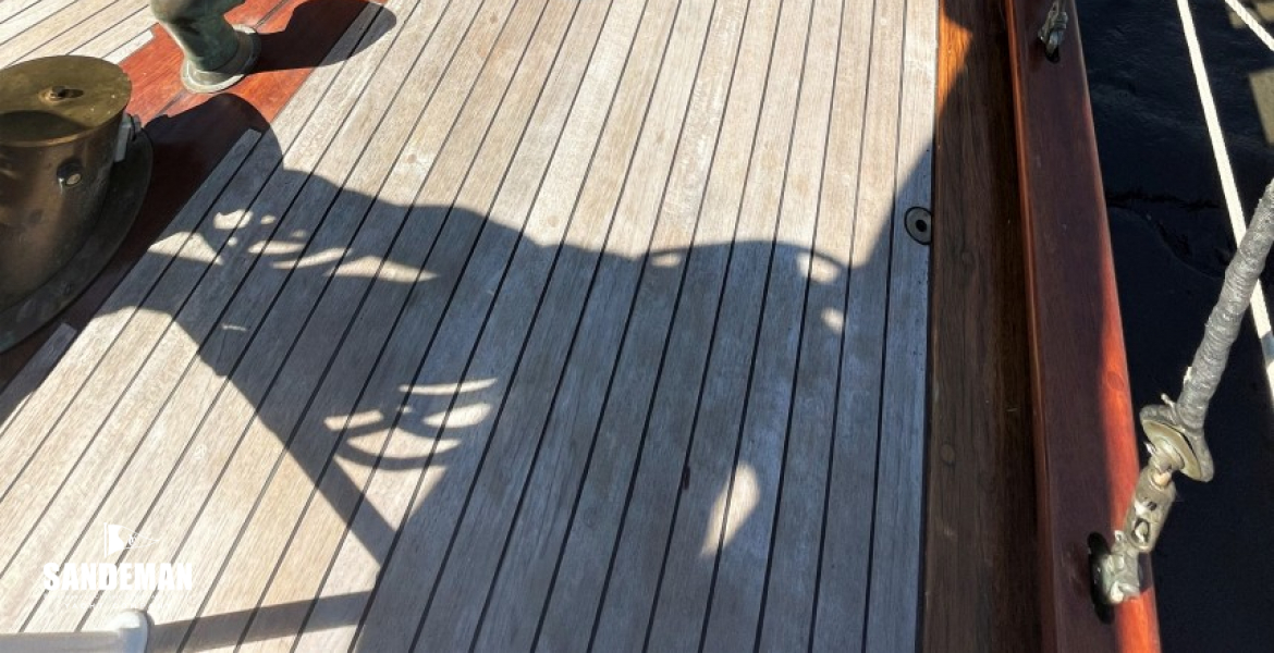 Aft deck view aft