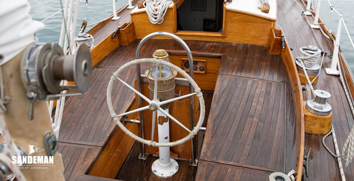 View forward from mizzen
