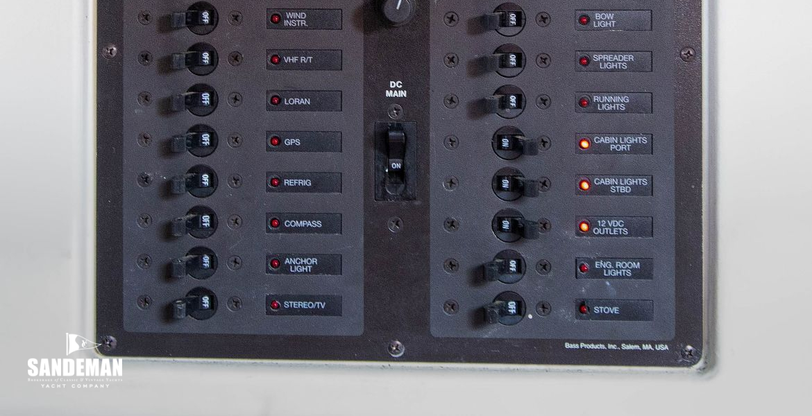 Ship's breaker panel