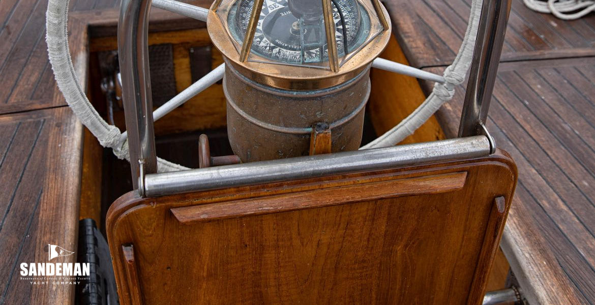 Helm and binnacle
