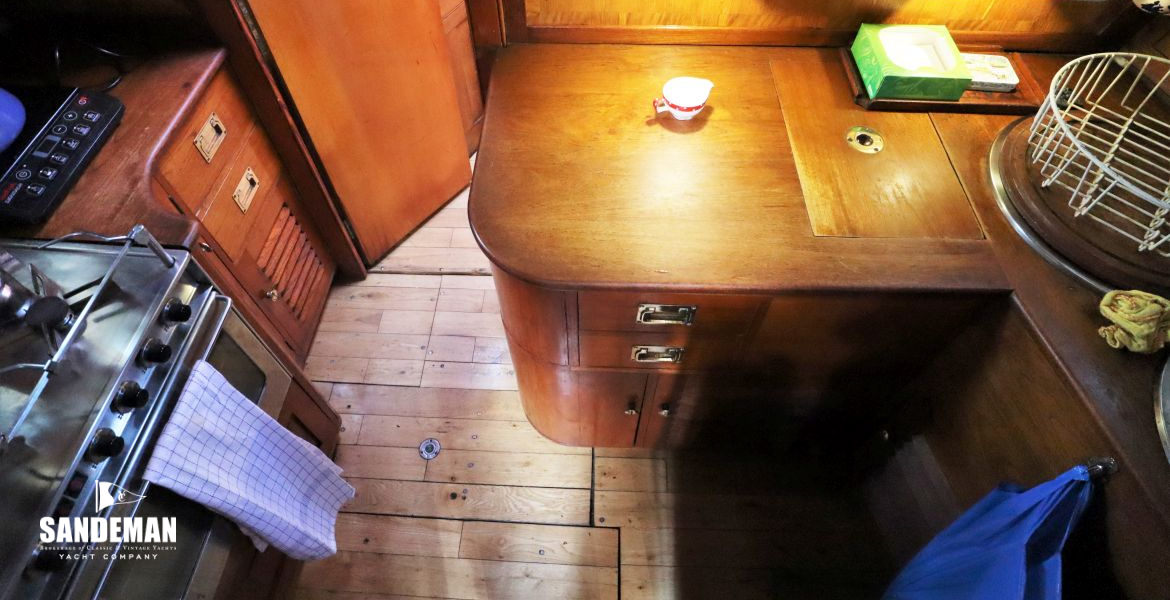 Galley view forward