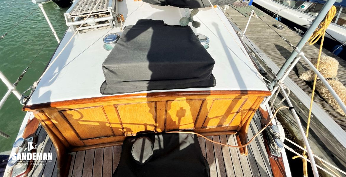 View forward from aft deck (launch not included)