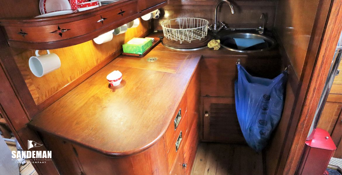 Galley view to starboard