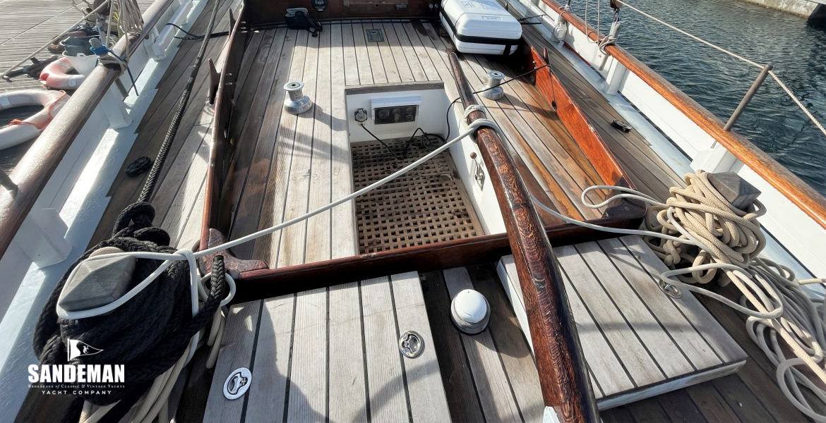 View forward from aft deck