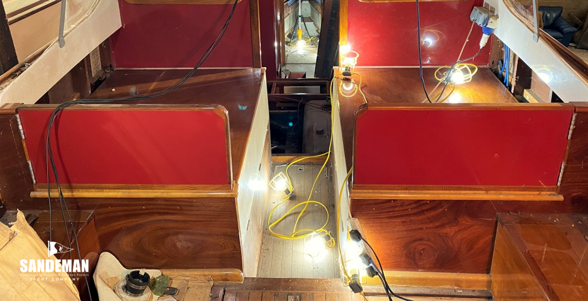 HAGG 36 TWIN SCREW MOTOR YACHT 1963 - PROJECT COMPLETION