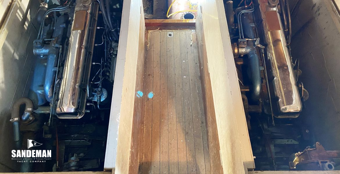 HAGG 36 TWIN SCREW MOTOR YACHT 1963 - PROJECT COMPLETION