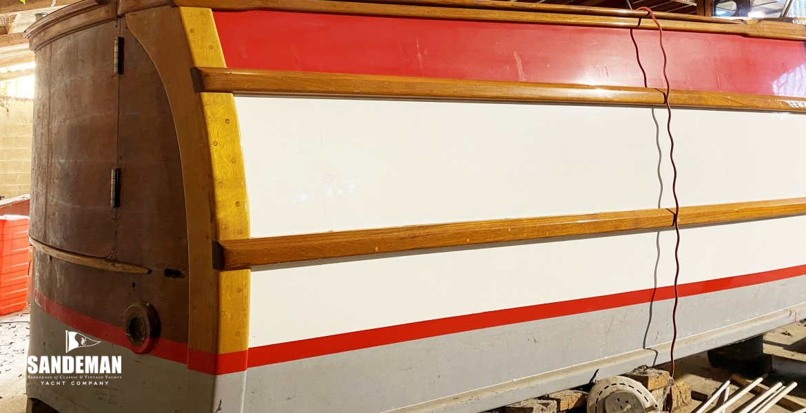 HAGG 36 TWIN SCREW MOTOR YACHT 1963 - PROJECT COMPLETION