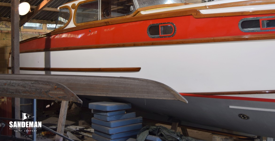 HAGG 36 TWIN SCREW MOTOR YACHT 1963 - PROJECT COMPLETION