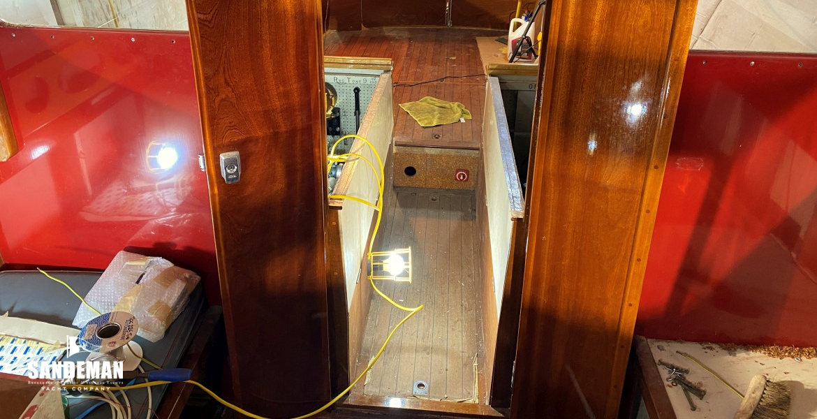 HAGG 36 TWIN SCREW MOTOR YACHT 1963 - PROJECT COMPLETION
