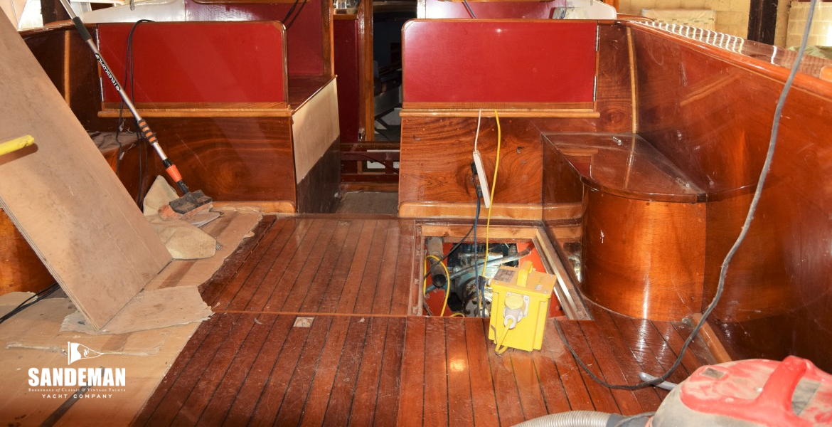HAGG 36 TWIN SCREW MOTOR YACHT 1963 - PROJECT COMPLETION