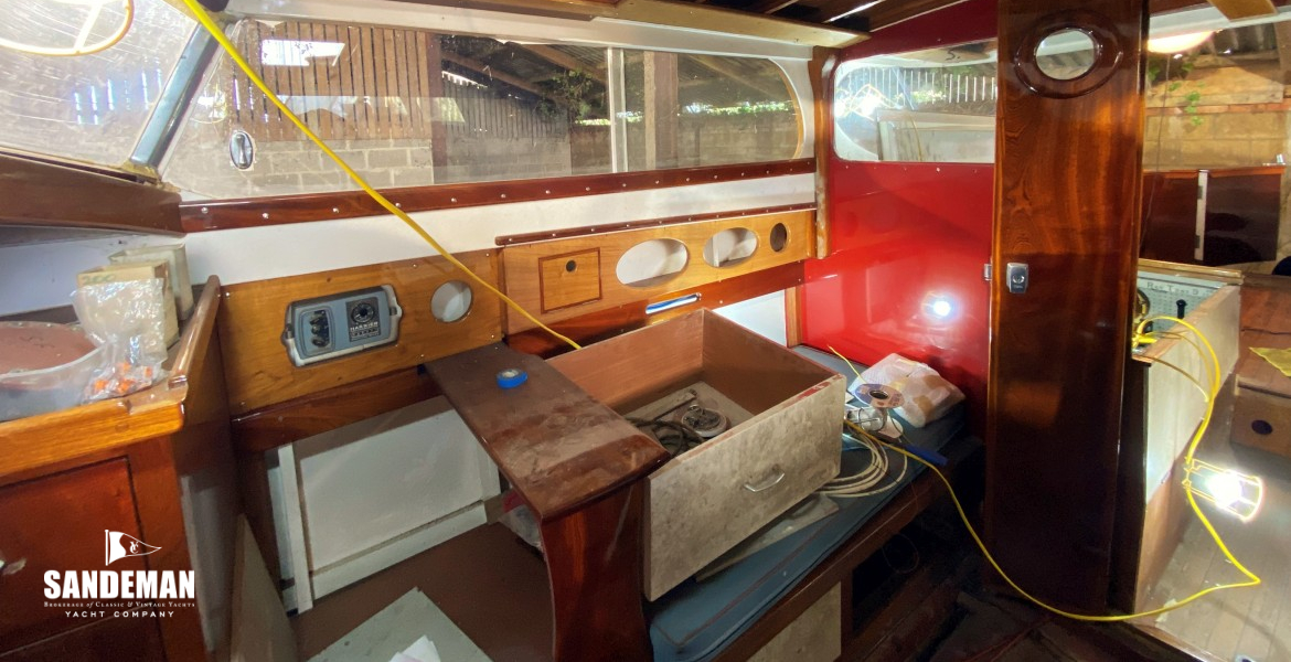 HAGG 36 TWIN SCREW MOTOR YACHT 1963 - PROJECT COMPLETION